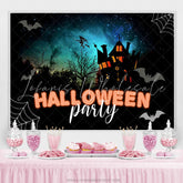Lofaris Halloween Night Theme Welcome Party Backdrop